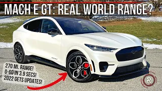 Here's What The 2022 Ford Mustang Mach E GT Gets In Cold Weather Range Testing