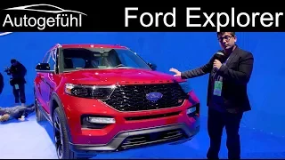 2020 Ford Explorer REVIEW with all-new RWD platform Limited, ST and Police Interceptor
