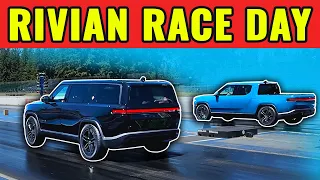 Quadmania! The New Rivian R1T Is A 10-Second Quarter Mile Pickup Truck