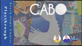 Cabo Playthrough - Bezier Games