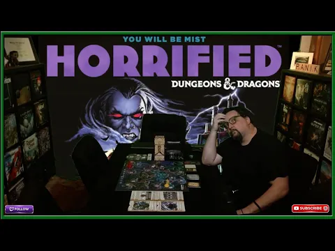 Solo Playthrough Horrified: Dungeons & Dragons – Ravenloft Board Game From @RavensburgerGames