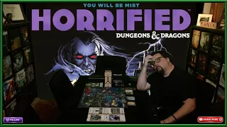 Solo Playthrough Horrified: Dungeons & Dragons – Ravenloft Board Game From @RavensburgerGames