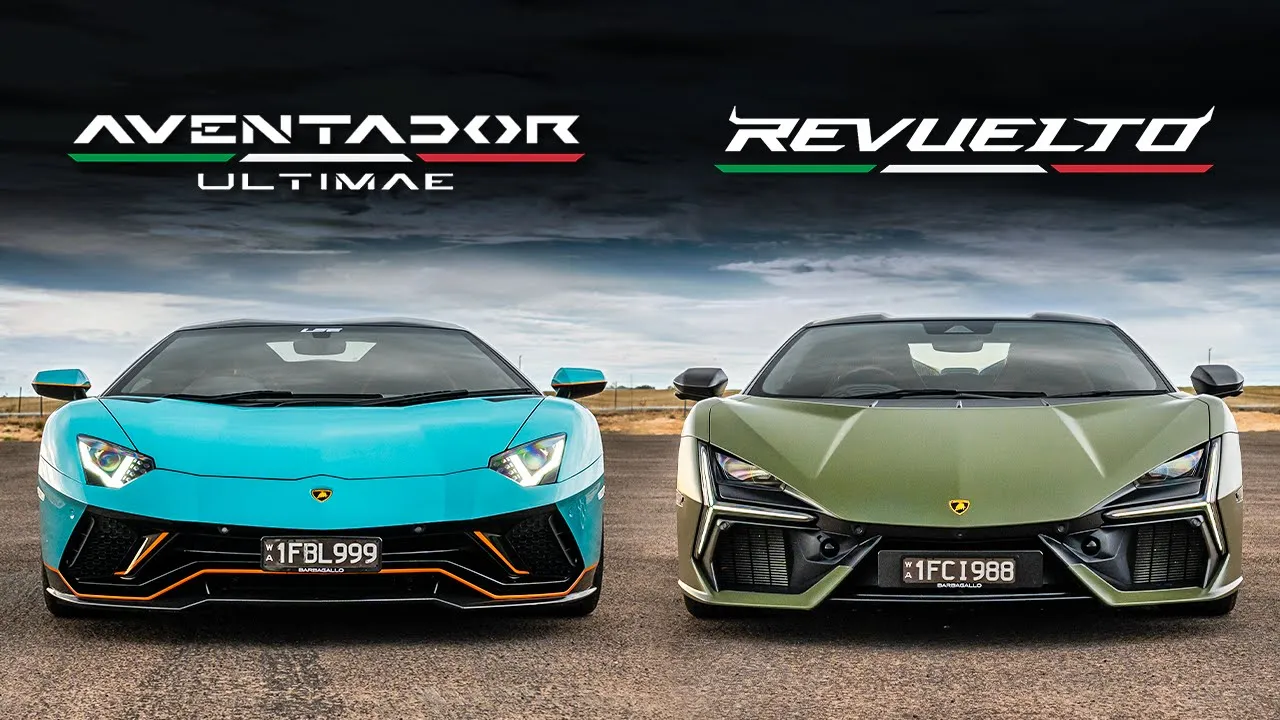 V12 Lambo Revuelto vs Aventador Ultimae DRAG RACE