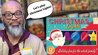 Christmas Lights: A Card Game Solo Teach & Play