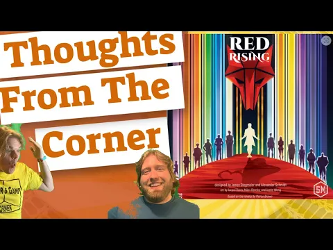 Red Rising - Thoughts From The Corner Review