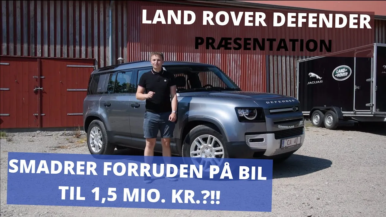 Land Rover Defender Præsentation - Nu som højteknologisk bil med fin komfort!