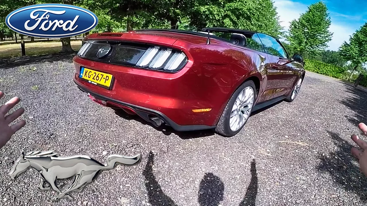 Ford Mustang EcoBoost REVIEW POV Test Drive by AutoTopNL