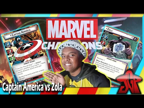 Captain America vs Zola: Marvel Champions - The Rise of Red Skull Solo Playthrough