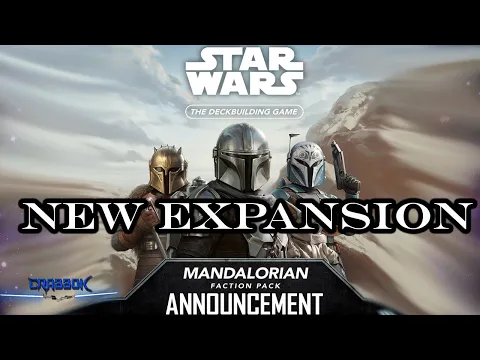 Just Announced! Mandalorian Faction Pack for Star Wars: The Deckbuilding Game from FFG!