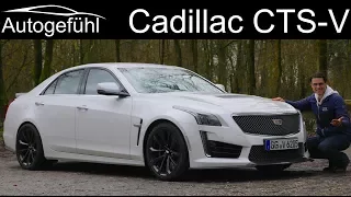 Cadillac CTS-V FULL REVIEW Carbon Black Edition 2018 Sound & Acceleration - Autogefühl