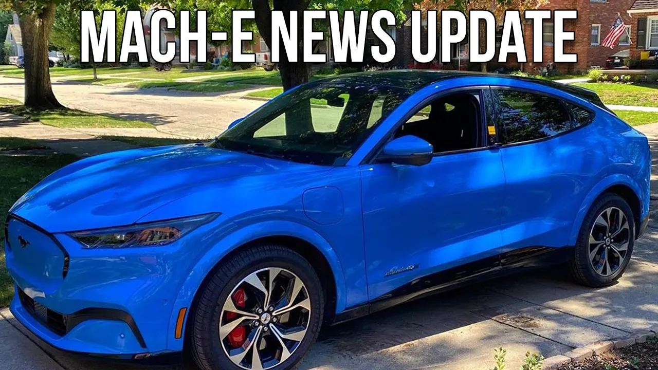 Mustang Mach-E News (First drive, range update, SYNC 4A)