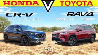 BEST SELLERS! -- 2023 Honda CR-V vs. 2023 Toyota RAV4: Comparison