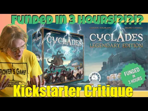 Cyclades Legendary Edition - Kickstarter Critique Review