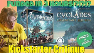 Cyclades Legendary Edition - Kickstarter Critique Review
