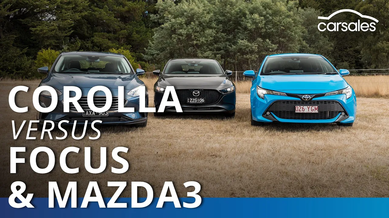 2019 Ford Focus v Mazda3 v Toyota Corolla Comparison Test | carsales