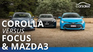 2019 Ford Focus v Mazda3 v Toyota Corolla Comparison Test | carsales