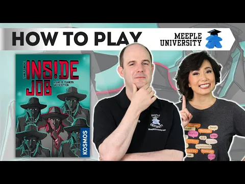 Inside Job 🕵💼 - How to play basic, advance rules, and 2 player variant