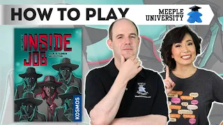 Inside Job 🕵💼 - How to play basic, advance rules, and 2 player variant