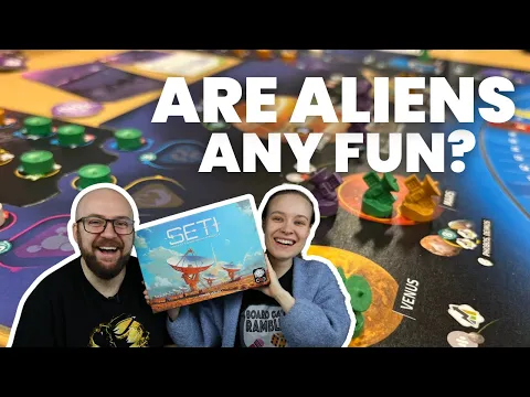 Is it a universe of fun? - SETI: Search for Extraterrestrial Intelligence Board Game Review