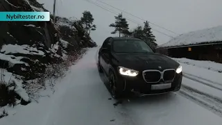 BMW iX3 i snøslaps