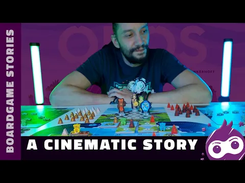 🏞️ Oros board game 🌋 A Cinematic Story (Components Showcase)
