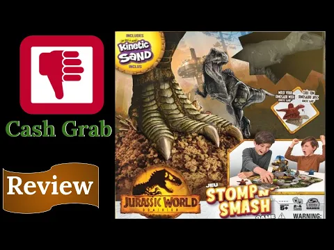 Jurassic World Dominion Stomp N' Smash Game - Review