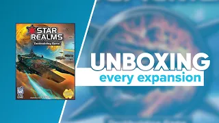 Star Realms Every Expansion Unboxing and Reboxing | @StarRealms @wwizardgames