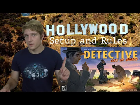 Detective City of Angels Setup and Rules (Spoiler Free)