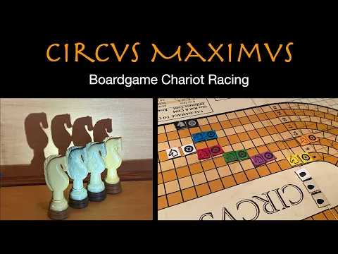 Circus Maximus Board Game Chariot Racing - Avalon Hill board game!