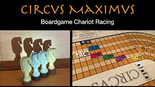 Circus Maximus Board Game Chariot Racing - Avalon Hill board game!