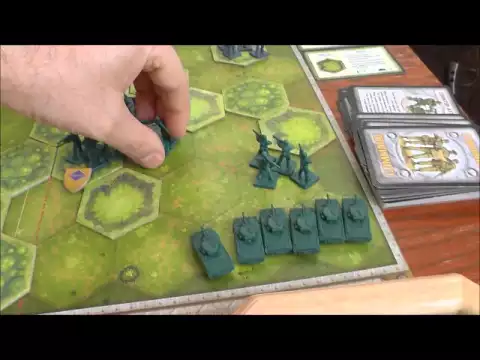 Playing Memoir '44 solitaire, Toulon