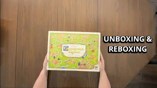 Carcassonne Big Box - Game Unboxing & Reboxing - What's in the Box?