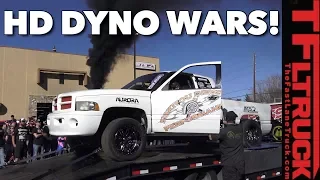 Watch these Daily Driven Diesels Go For Big Horsepower and Torque Numbers!
