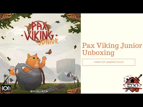 Pax Viking Junior Board Game Unboxing
