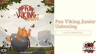 Pax Viking Junior Board Game Unboxing