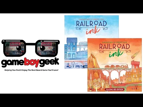 Railroad Ink Review with the Game Boy Geek