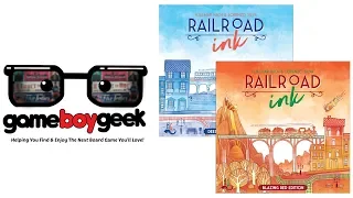 Railroad Ink Review with the Game Boy Geek
