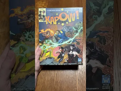 Unboxing Kapow! Volume 1 from @wisewizardgames