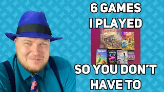 6 Games I Played So You Don't Have To - with Tom Vasel