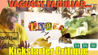 Lore: A Beautiful Adventure Board Game - Kickstarter Critique Review