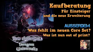 Dungeon Universalis - New Challenges - Kaufberatung auch für Einsteiger - Neue Core Box+Erweiterung