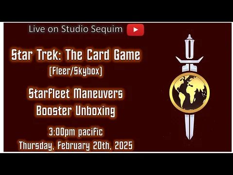 Star Trek: The Card Game (Fleer/Skybox, 1996) Booster Opening - Starfleet Maneuvers