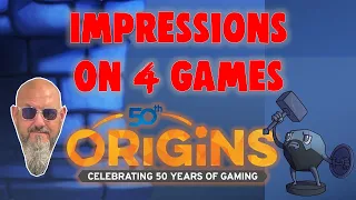 Impressions on 4 Games Played at Origins Game Fair 2025