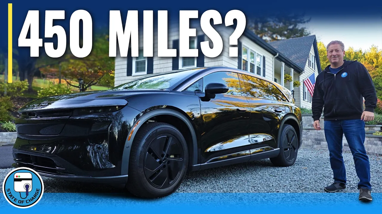 Does the Lucid Gravity Live Up To Its 450 Mile EPA Range Rating?