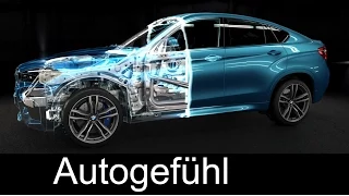 New BMW X5 M & BMW X6 M technology animation engine, chassis & gearbox - Autogefühl