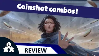 Coinshot combos! | Mistborn Deckbuilding Game review | One Stop Co-Op Shop