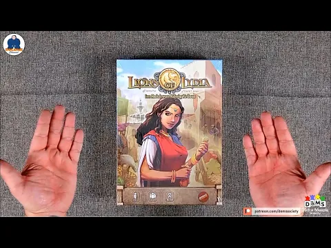 UNBOXING LIONS OF LYDIA - Board Game - #indabox