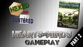 Hearts and Minds (Compass Games) - Gameplay Pt. 2