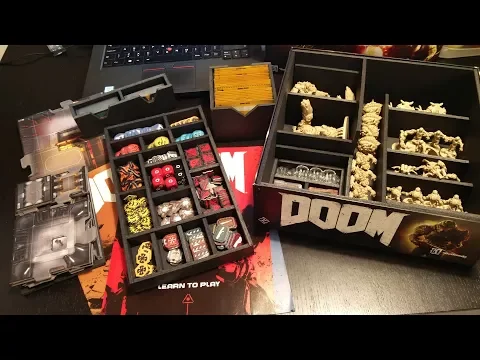 Doom The Board Game - Custom Foamcore Insert