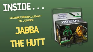 Star Wars Imperial Assault Jabba The Hutt Villain Pack | Inside #680